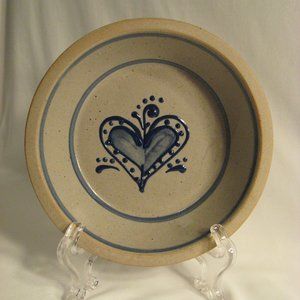 BBP BEAUMONT BROTHERS POTTERY 1991 HEART BOWL